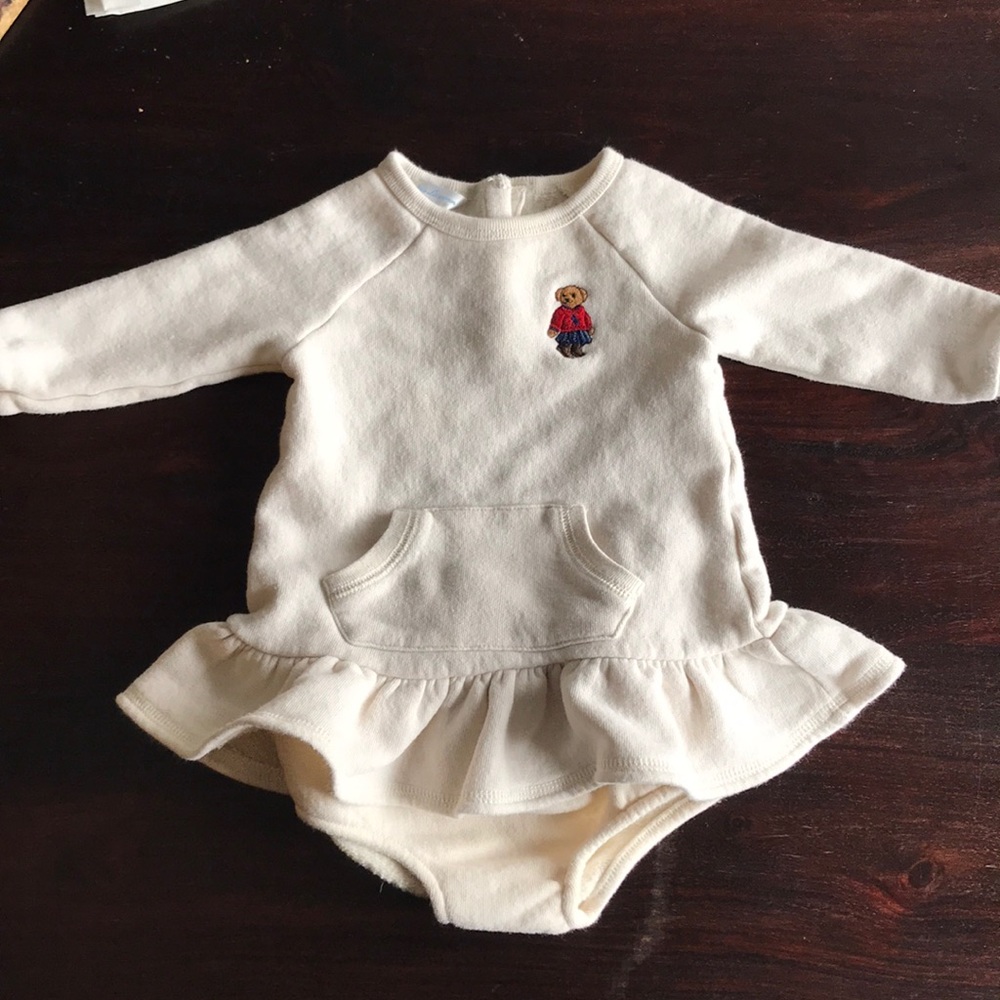 Ralph Lauren sweatshirt dress 9 months